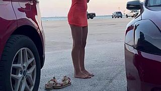 check out my wild car dressing adventures caught on cam! 🔥🚗