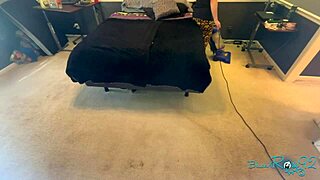 just vacuuming the bedroom before i head out