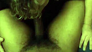 granny's gummy mouth slurps my cock wanna feel it sucking?