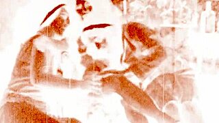 vintage scenes capture antique erotic moments in retro style