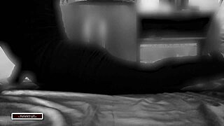 Skinny latina provokes papi's full verga into her yoga ass ride pov