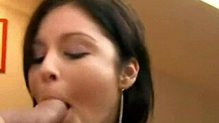 Hot Busty Brunette Teen Strips Clothes Ripped Then Fucks Hard
