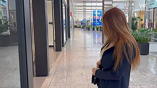 Real estate agent Argentina takes sperm commission deep inside her?