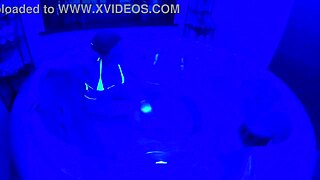 i feel ultraviolet's pleasure teasing her bikini wet and shiny