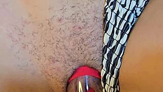 Petite blonde moans loud from close-up pussy licking sucking and toy fingering
