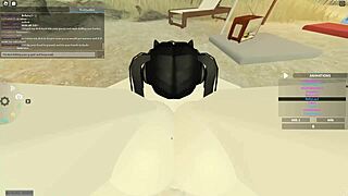 roblox babe shakes her wet ass while riding big cock deep 😏🎮💦