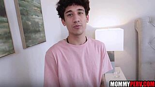 busty stepmom takes step sons cocks in taboo threesome pounding