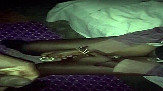Fucking strangers at night in sheer red outfits episode 3