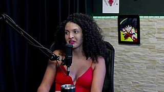 gym ignored sister unleashes fetishes on sheer red lingerie workout