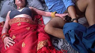 Indian stepmom, your cock feels so good in my wet pussy, fuck mommy harder