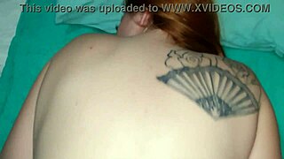Brazilian milf housewife gets juicy shaved pussy massage licked close-up ending in creampie.