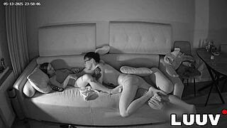 ever seen luuv's first webcam pussy licking action?