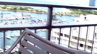 Lovely Cute Bikini Girl Swallows Young Cock Deep in Throat