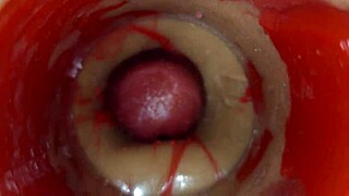 Amateur Homemade Slave Deepthroats Huge Monster Cock for Rough Creampie Domination