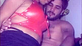 brazilian brunette bends over big ass for moaning doggystyle cumshot