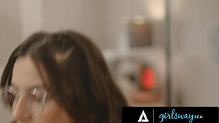 Chanel Camryn craves raw scissoring and pussy licking from Alexis Tae to unwind part 1