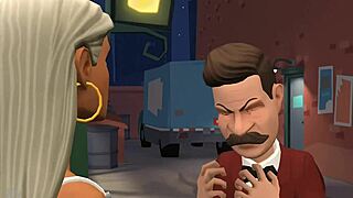 Animated Dirty Talk Teases Hungry Cartoon Cock with Naughty Words