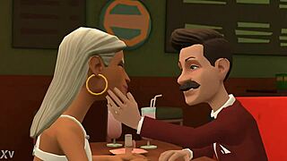 Animated Dirty Talk Teases Hungry Cartoon Cock with Naughty Words