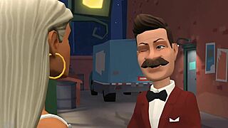 Animated Dirty Talk Teases Hungry Cartoon Cock with Naughty Words