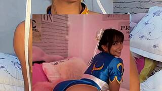 Isn't Emanuelly Raquel's big Brazilian ass teasing in Chun Li cosplay?