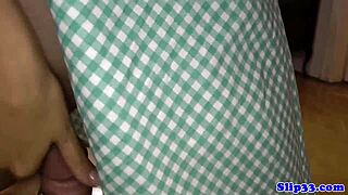 Wanna see this teen suck senior cock up close in POV frenzy?