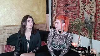 Ersties Lesbians Feel Burning BDSM Bondage Passion