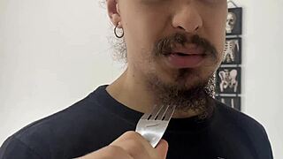 CURIOUS STEPMOM Gives HEAD Tasting My Cum in Dirty Homemade Doggystyle!
