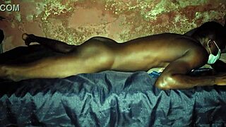 monster cock bed humping masturbation drives pornstar wild with lust