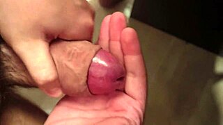 Young Stud Jerks Massive Monster Cock To Huge Cum Explosion