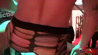 BLONDIE FESSER SUCKS AND FUCKS EMILIO OUTDOORS PUBLIC!