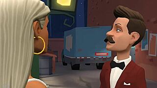 Animated Dirty Talk Teases Hungry Cartoon Cock with Naughty Words