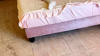 I catch stepsister masturbating and fuck her huge tits and tight pussy
