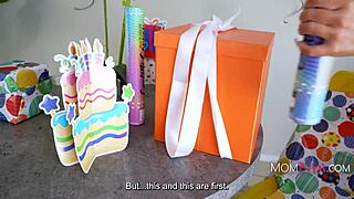 hey stepmom gives herself to me as birthday gift sounds fun right?