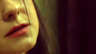 Naughty Lesbian Mistress Kisses and Fingers Sexy Slave