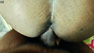 Hot Indian Wife's Tight Pussy Gets Close-Up Creampie Sex