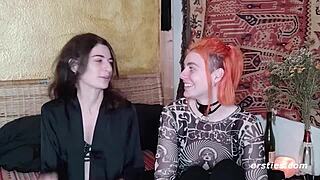 Ersties Lesbians Feel Burning BDSM Bondage Passion
