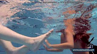 Katrin and lucy big tits underwater