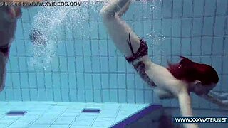 Katrin and lucy big tits underwater