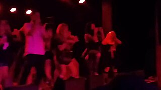 damn, tasia flashes my dick onstage with mickey avalon and dirt nasty on fremont street