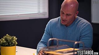Mature teacher stepdad fucks latina teen after class