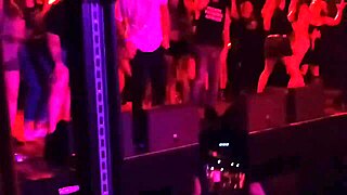 damn, tasia flashes my dick onstage with mickey avalon and dirt nasty on fremont street