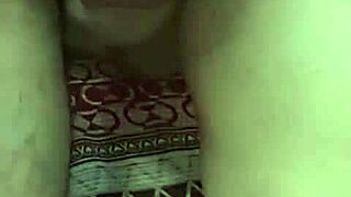 Desi couple enjoys real massage parlour sex