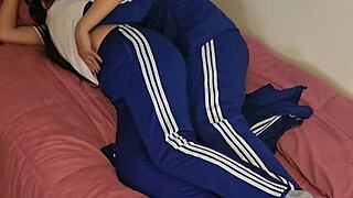 big ass schoolgirl loses challenge and fucks classmate in homemade video