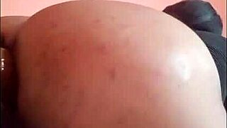 fucking my tight hole with dildo at home