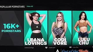 Lexi lore and chanel camryn have mouths full of cum after sex with lexis stepbro