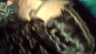 slutty wife blows delivery boy close up