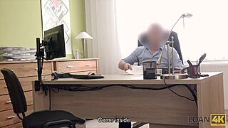 loan4k girl gets passionate sex for cash
