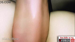 cuckold pov closeup anal while he fucks my ass and cums