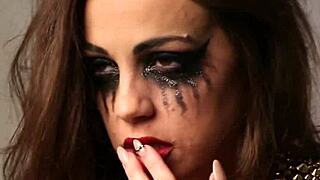 A musical tease of a photo shoot with abigail mac