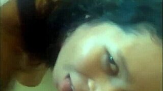 deisyyeraldine sucks cock for cum facial and swallow